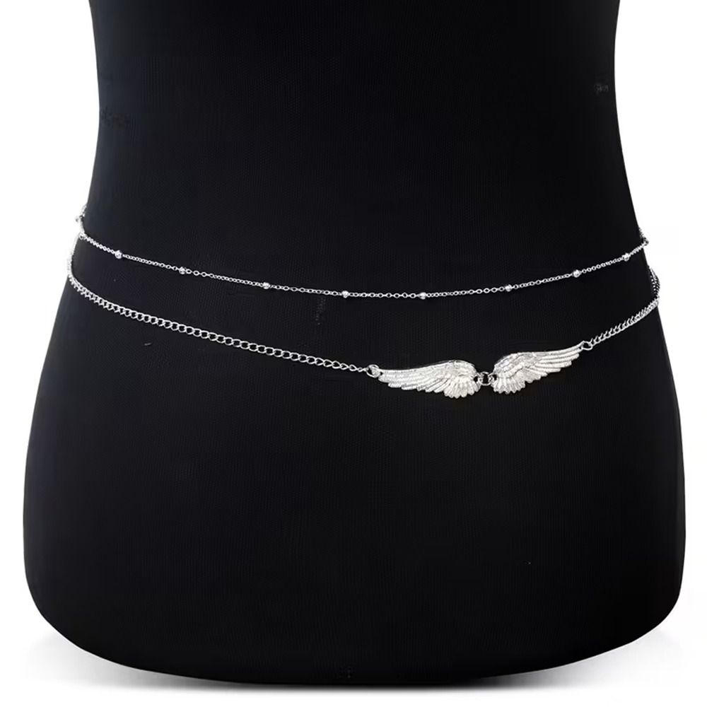 Body Jewelry Waist - Gift Elegant Double Layer Wings Body