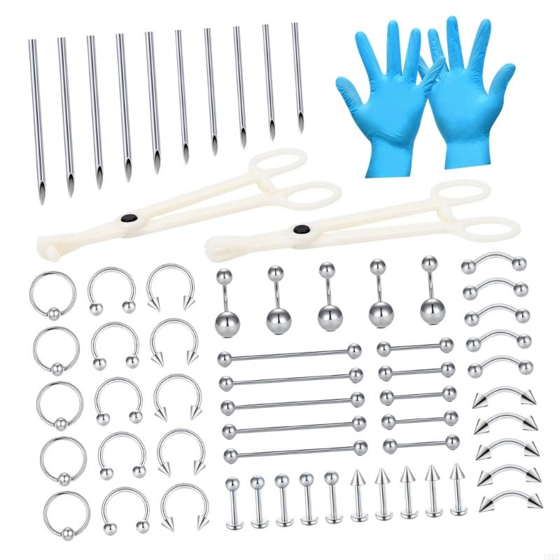 Body Jewelry Industrial - Bộ trang sức xuyên thấu hoàn