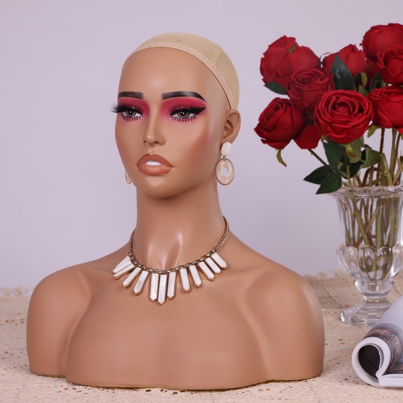 PVC Half Body Mannequin Head w - đánh giá và giá Body Jewelry Store