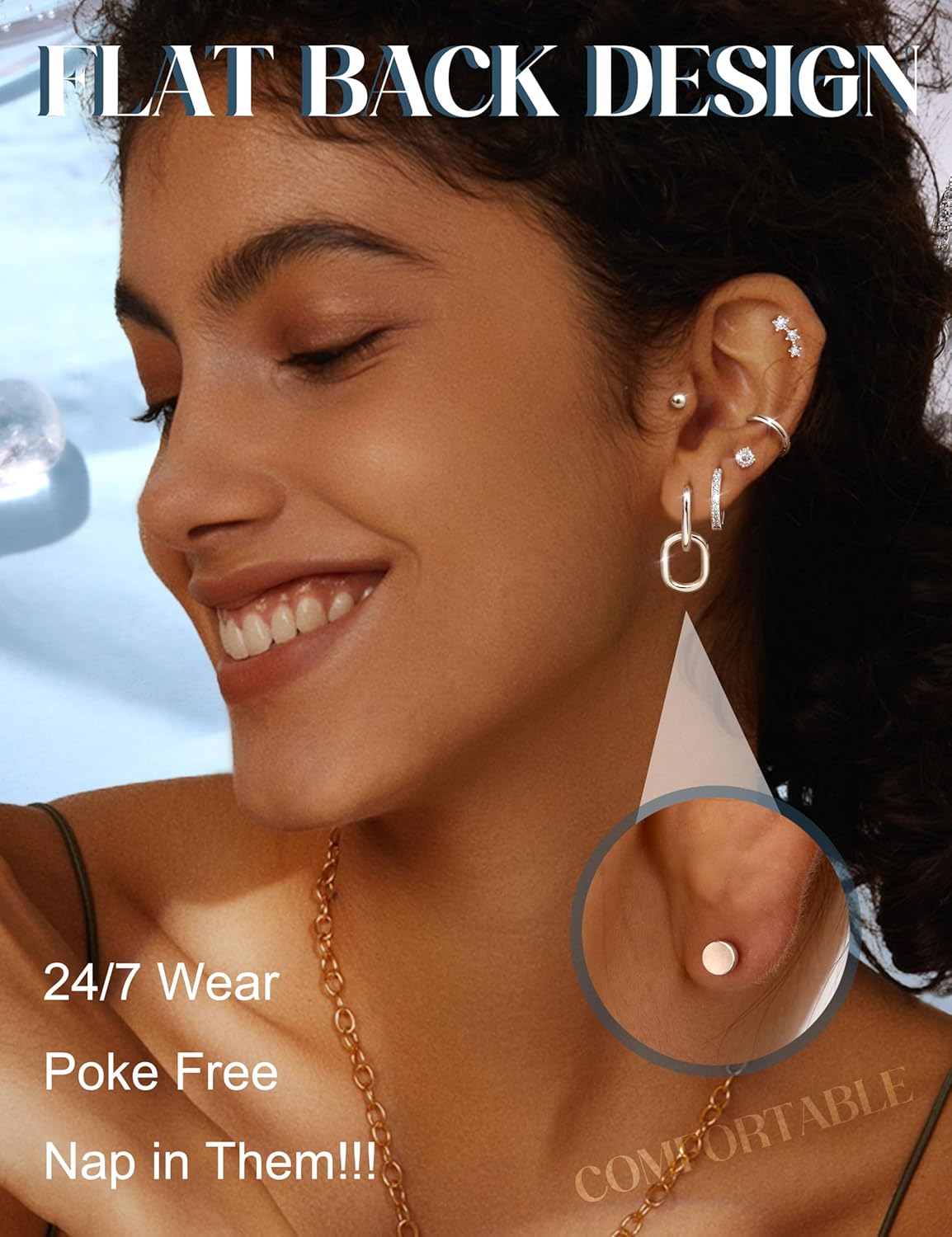 Drperfect 2Pcs/1Pair Hypoaller - đánh giá và giá Body Jewelry Surgical Steel