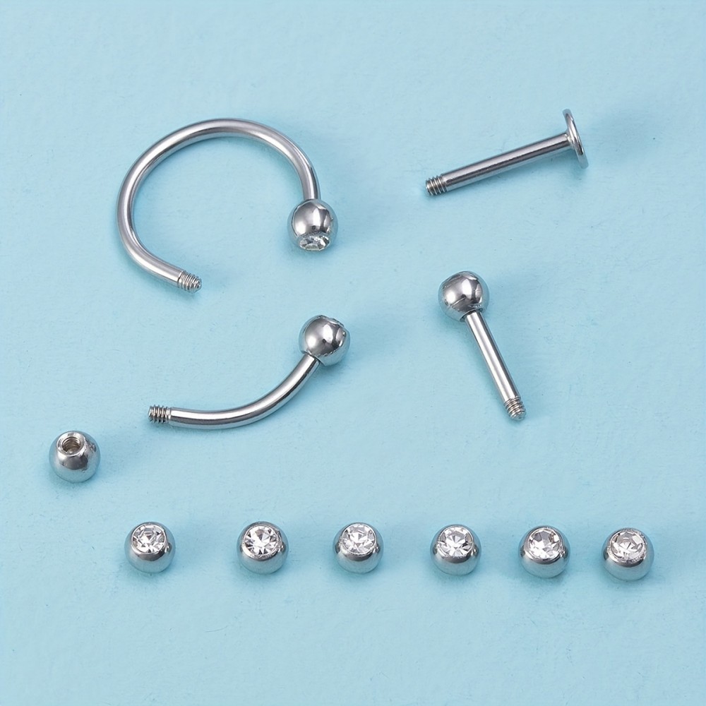 10pcs Piercing Balls 3mm 5mm S - đánh giá và giá Body Jewelry Store
