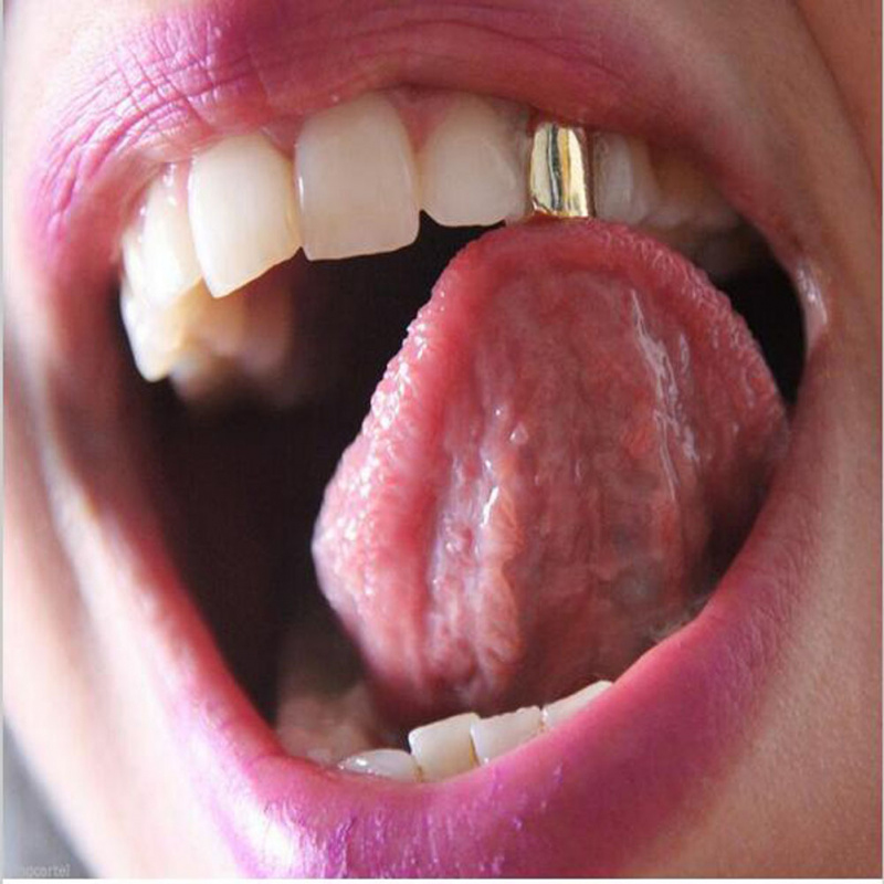 New 1-3Pcs Single Tooth CAPs G - đánh giá và giá Body Jewelry Gold Plated