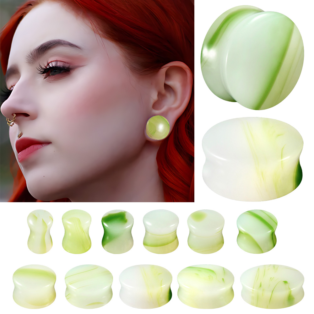1/2/22PCS Glass&Stone Round Ea - đánh giá và giá Body Jewelry Ear Plugs