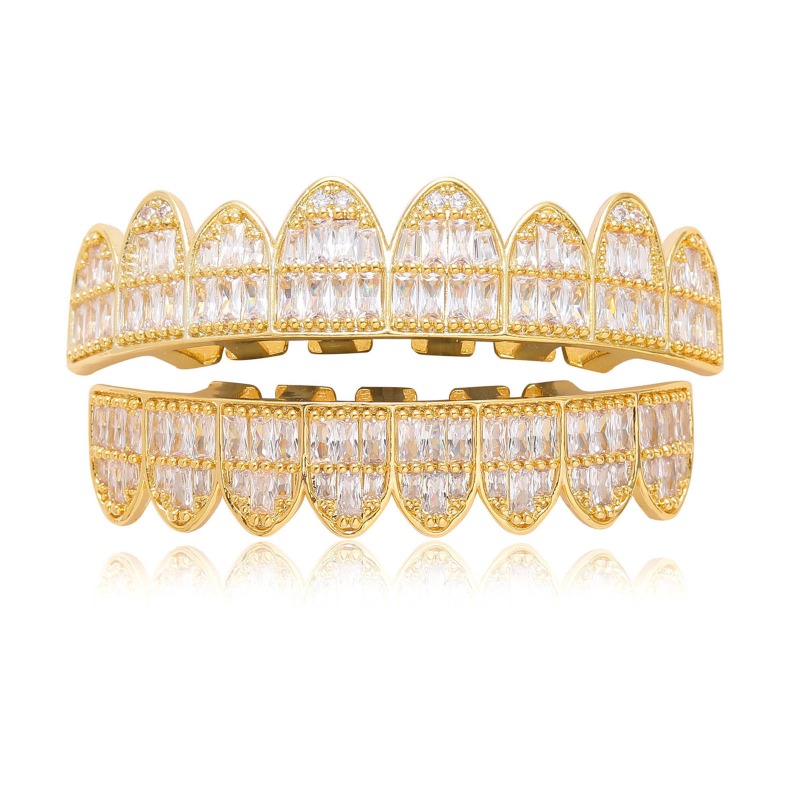 Hiphop Iced Out T Square Zirco - đánh giá và giá Body Jewelry Real Gold