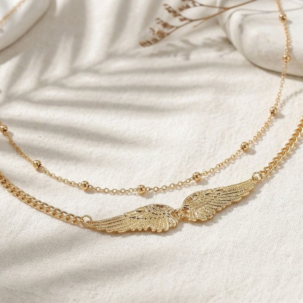 Gift Elegant Double Layer Wing - đánh giá và giá Body Jewelry Waist