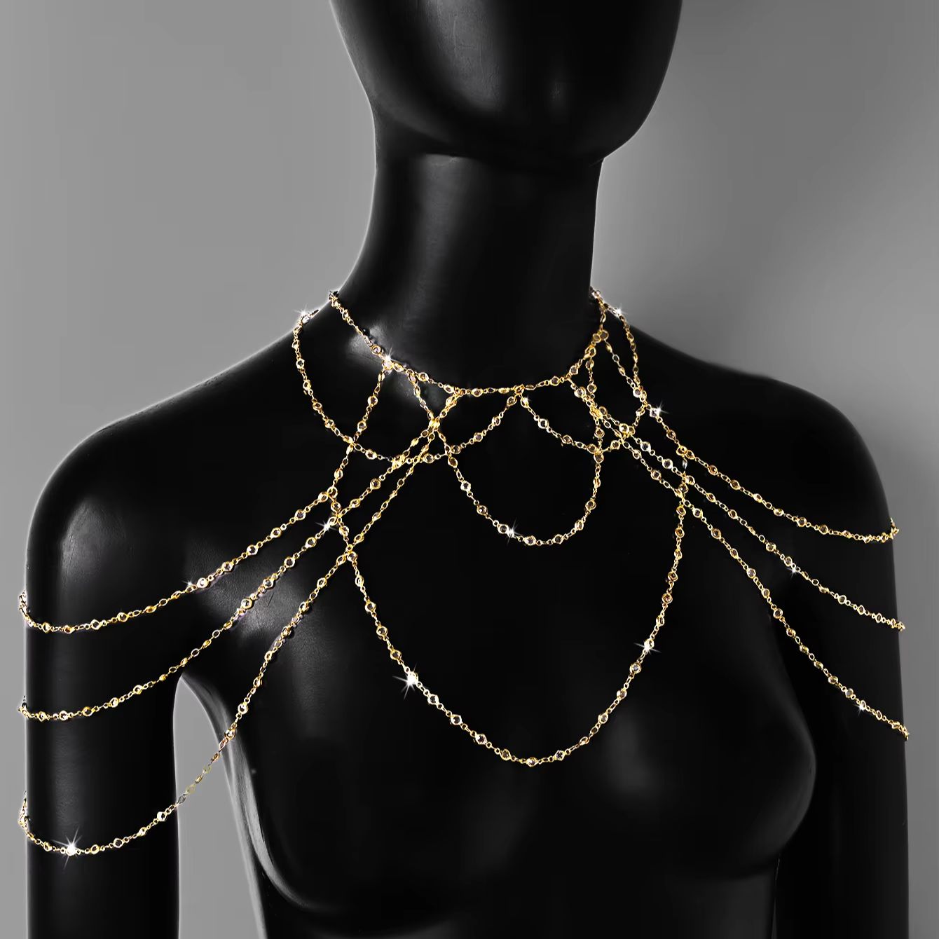 Gold Silver Plated Multi Layer - đánh giá và giá Body Jewelry Gold Plated