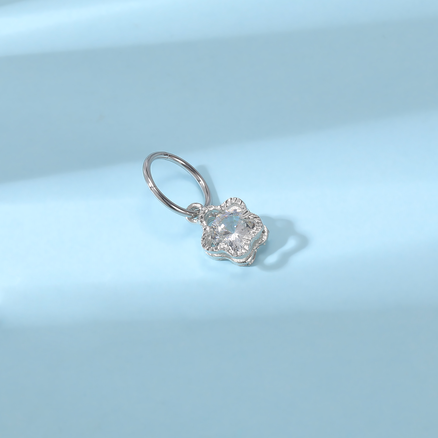 ZS 16G Vàng Màu Vòng Bụng Nhẫn - đánh giá và giá Body Jewelry Real Gold