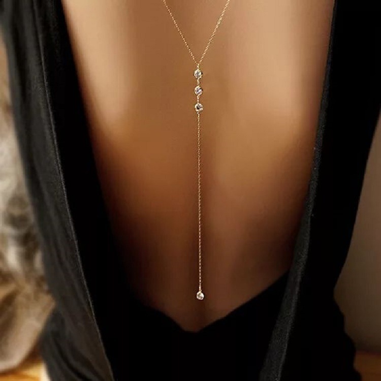 New Rhinestone Sexy Women's Ba - đánh giá và giá Body Jewelry Chains
