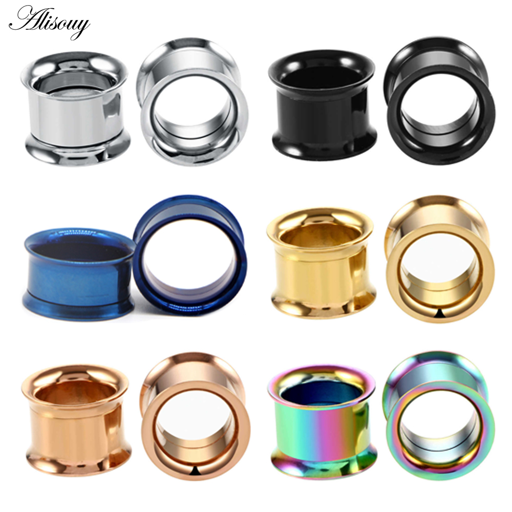 1Pc 2Mm-25Mm Thép Không Gỉ Tai - đánh giá và giá Body Jewelry Ear Plugs