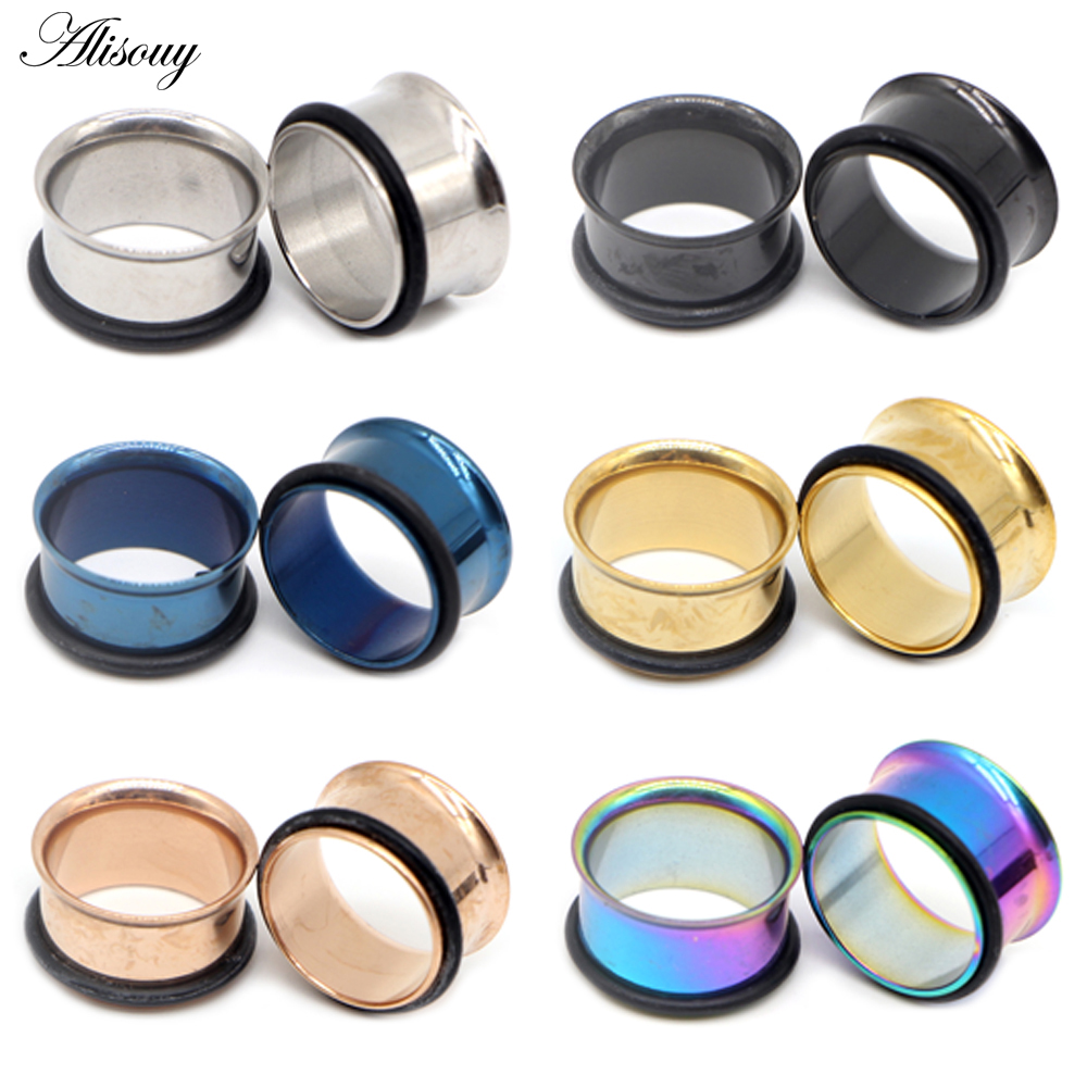 1Pc 2Mm-25Mm Thép Không Gỉ Tai - đánh giá và giá Body Jewelry Ear Plugs