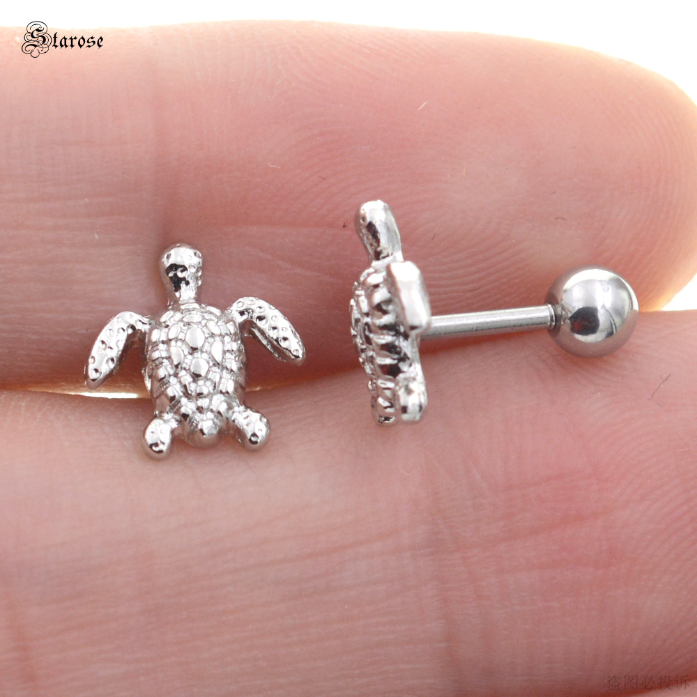 Starose 2 Cái 1.0X6 Mm Rùa Biể - đánh giá và giá Body Jewelry Ear Plugs