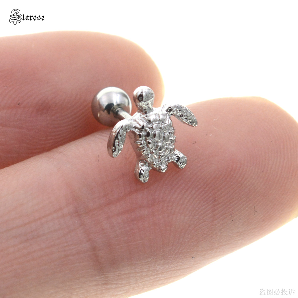 Starose 2 Cái 1.0X6 Mm Rùa Biể - đánh giá và giá Body Jewelry Ear Plugs