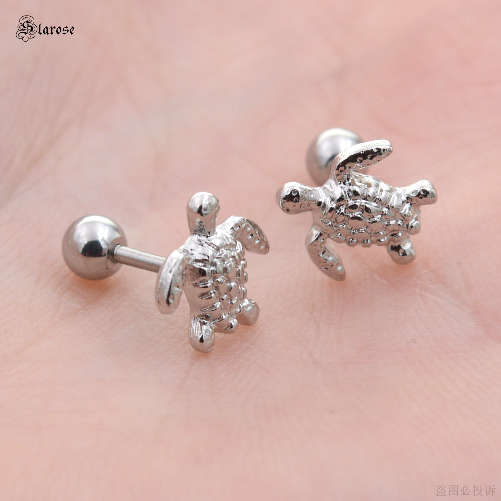 Starose 2 Cái 1.0X6 Mm Rùa Biể - đánh giá và giá Body Jewelry Ear Plugs