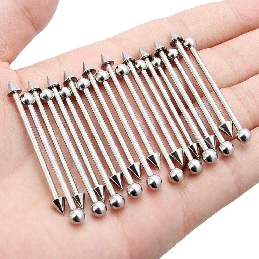 1/20Pcs Set Surgical Steel Ind - đánh giá và giá Body Jewelry Industrial