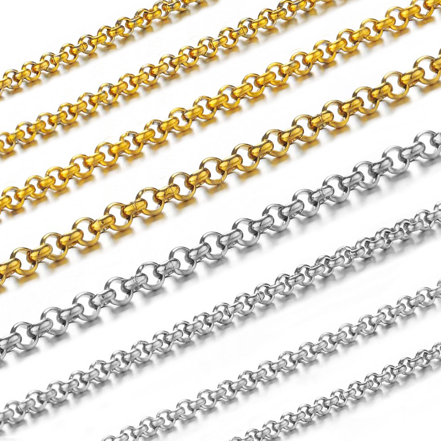 1 Meter 2-4mm Stainless Steel  - đánh giá và giá Body Jewelry Chains