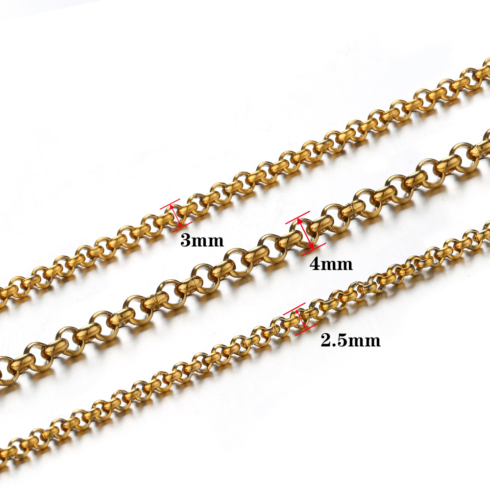 1 Meter 2-4mm Stainless Steel  - đánh giá và giá Body Jewelry Chains