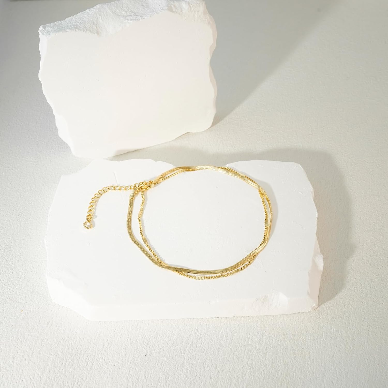Ankle Bracelets for Women 14k  - đánh giá và giá Body Jewelry Real Gold