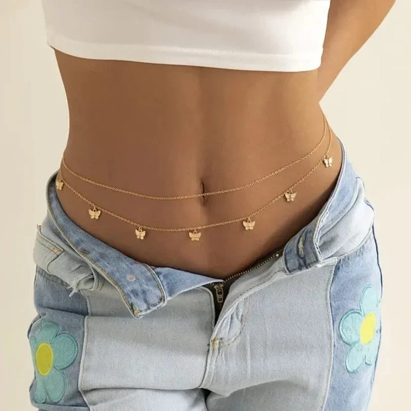 New Charm Sexy Double Layer Bu - đánh giá và giá Body Jewelry Sale