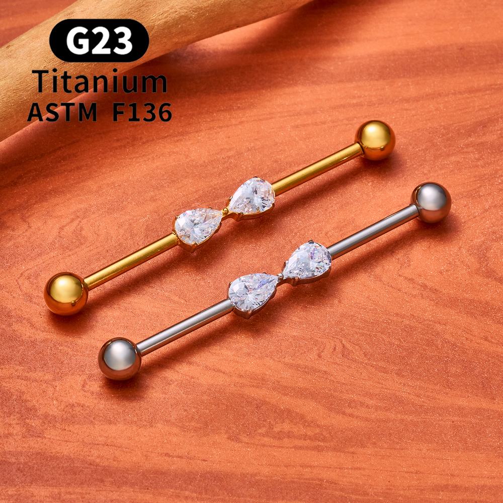 ASTM F136 Titanium Internal Th - đánh giá và giá Body Jewelry Industrial