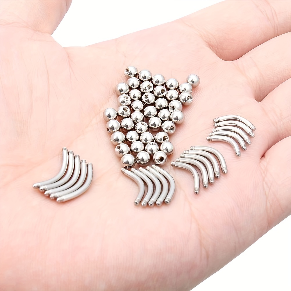 6/8/10/12/52pcs 16G Stainless  - đánh giá và giá Body Jewelry Industrial
