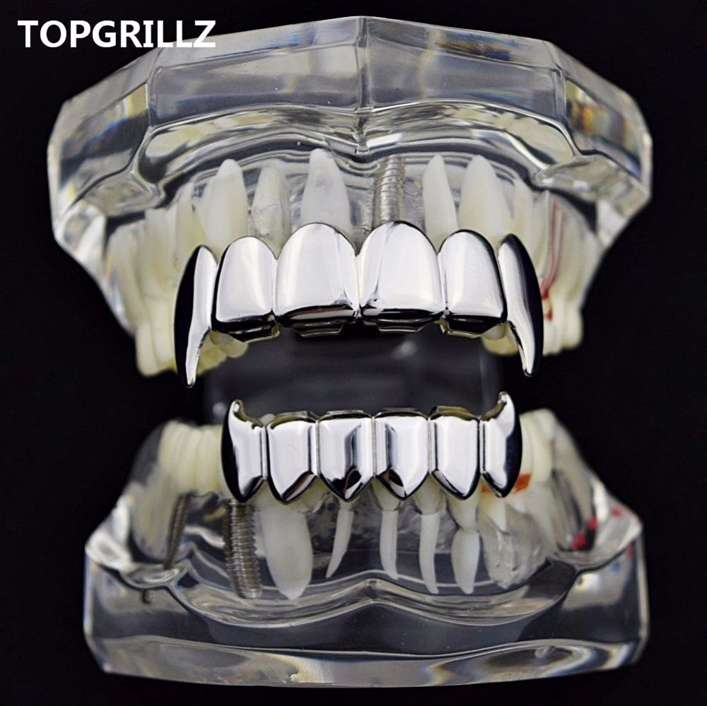 Topgrillz Vàng Mạ Bạc Hip Hop  - đánh giá và giá Body Jewelry Real Gold