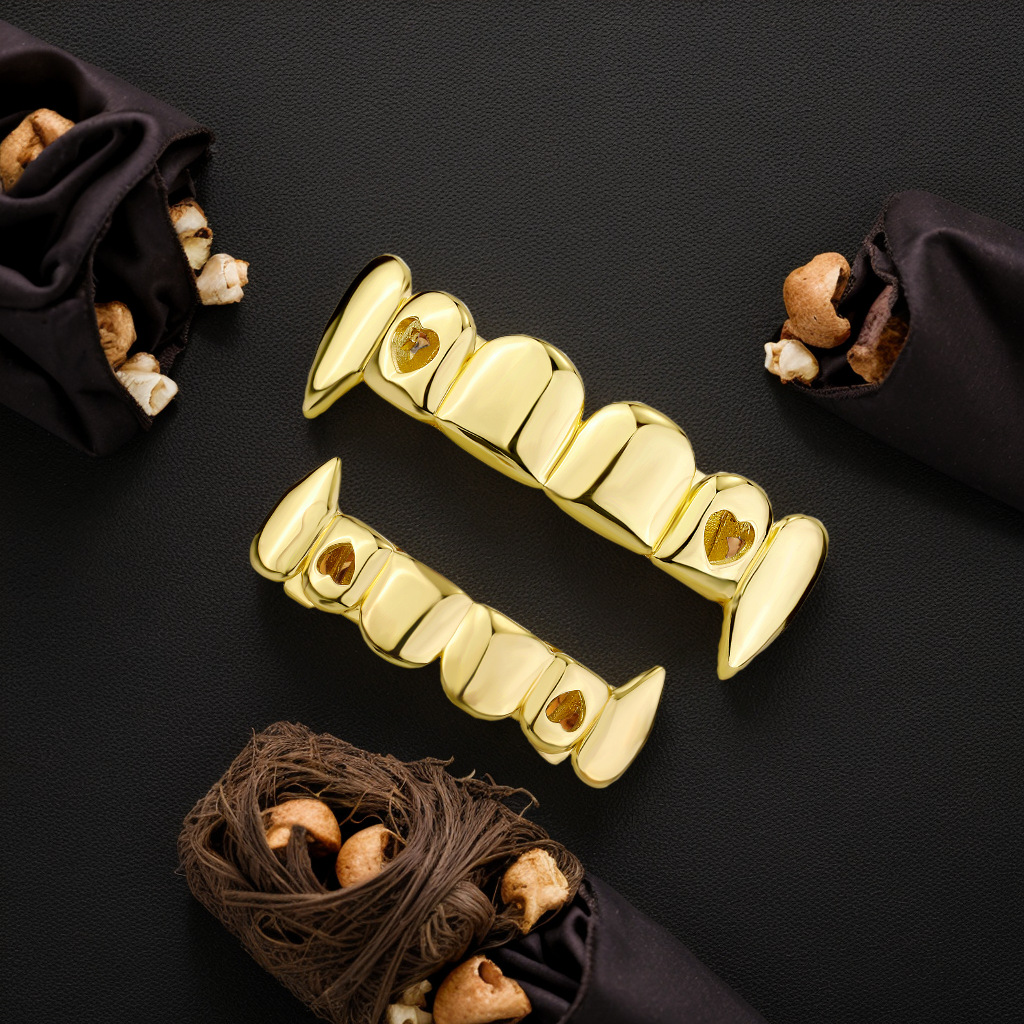 TOPGRILLZ Gold Silver Plated H - đánh giá và giá Body Jewelry Real Gold