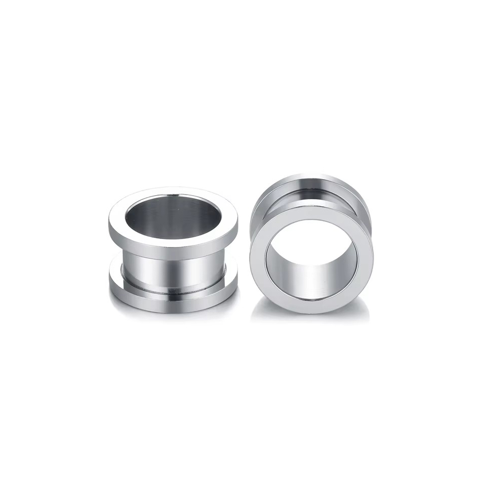 1Pair Stainless Steel Ear Plug - đánh giá và giá Body Jewelry Ear Plugs