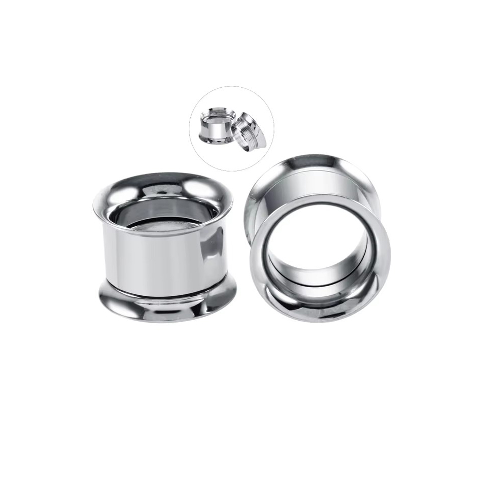 1Pair Stainless Steel Ear Plug - đánh giá và giá Body Jewelry Ear Plugs