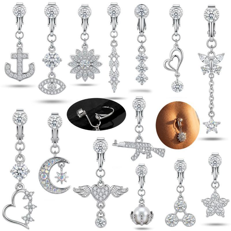 1Pcs Trendy Angel Belly Button - đánh giá và giá Body Jewelry Surgical Steel