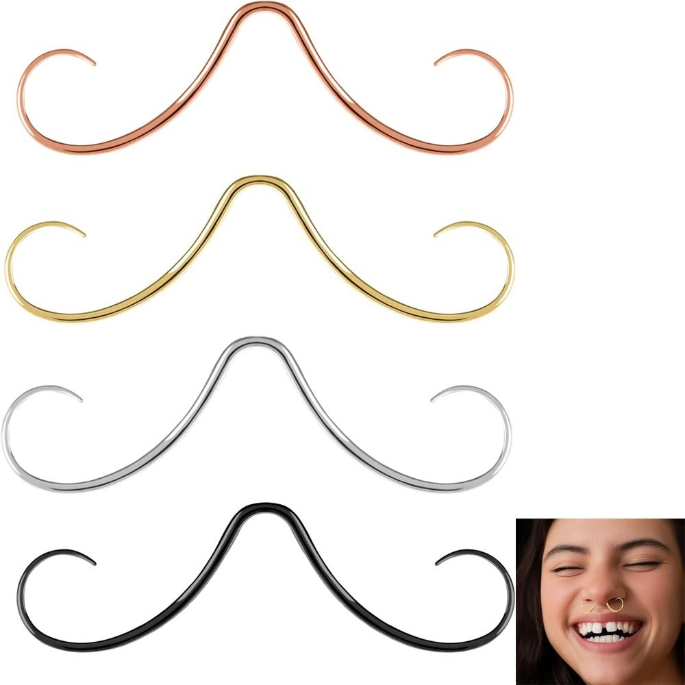 Piercing Jewelry Mustache Sept - đánh giá và giá Body Jewelry Surgical Steel