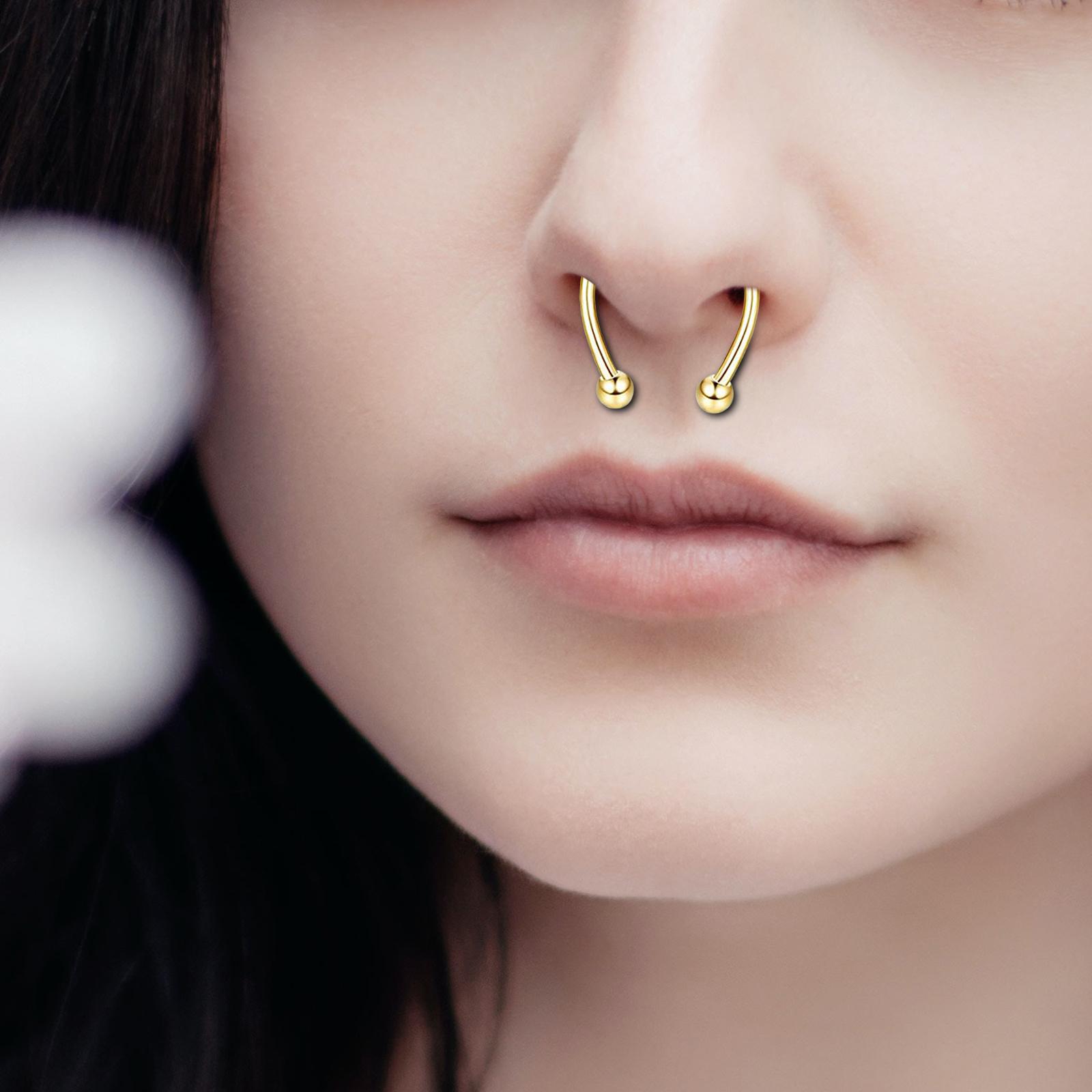 Stainless Steel Magnetic Fake  - đánh giá và giá Body Jewelry Shop