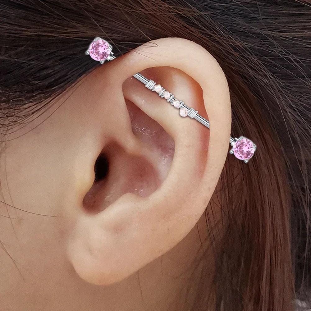 1pc/6pcs 14G 38mm Stainless St - đánh giá và giá Body Jewelry Industrial