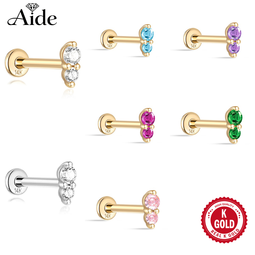 AIDE Real 14K Solid Gold Color - đánh giá và giá Body Jewelry Real Gold