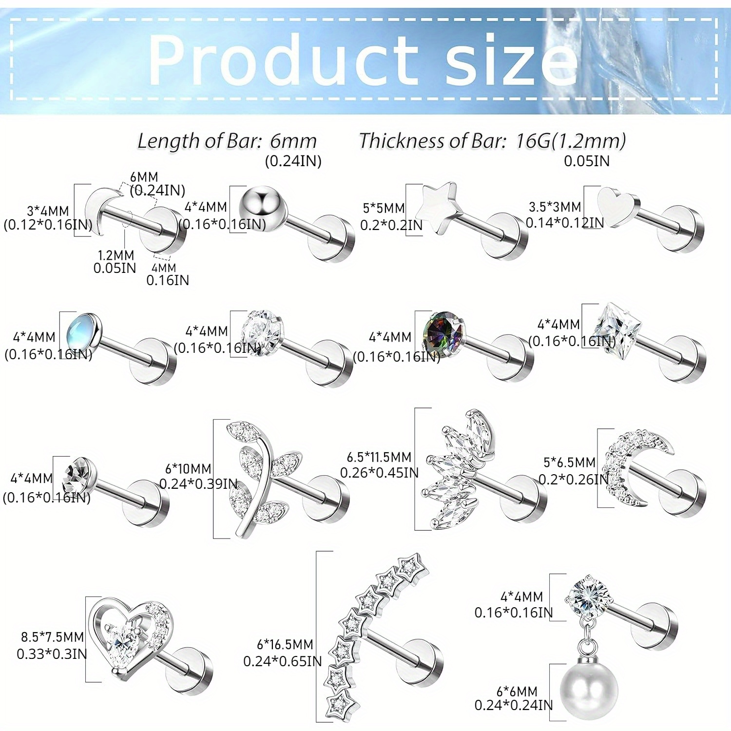 Drperfect Stainless Steel Cart - đánh giá và giá Body Jewelry Surgical Steel