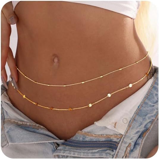 Women Waterproof Body Chain 18 - đánh giá và giá Body Jewelry Gold Plated