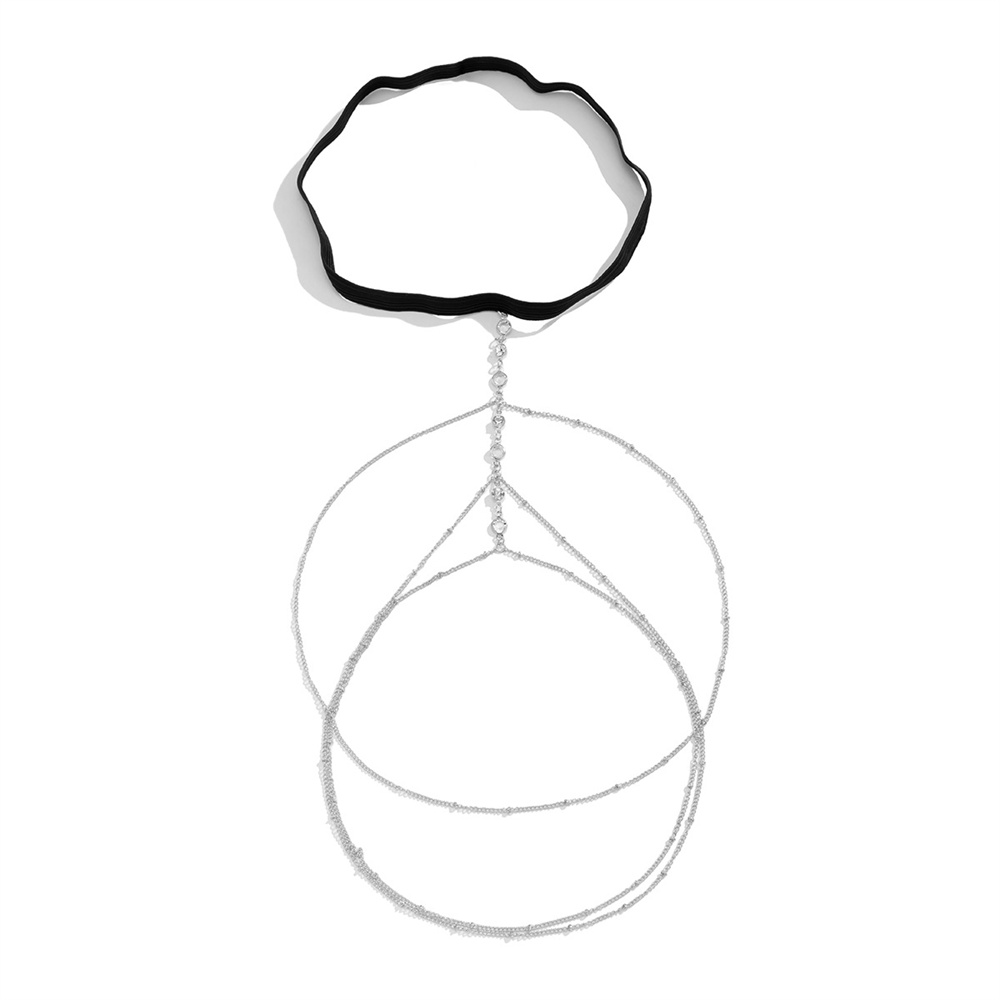 Boho Elastic Band Crystal Leg  - đánh giá và giá Body Jewelry Sale