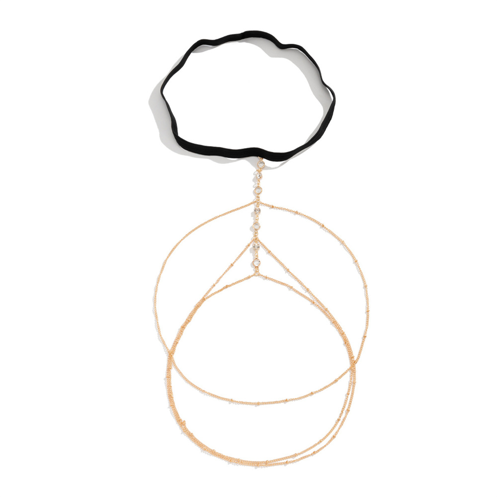 Boho Elastic Band Crystal Leg  - đánh giá và giá Body Jewelry Sale