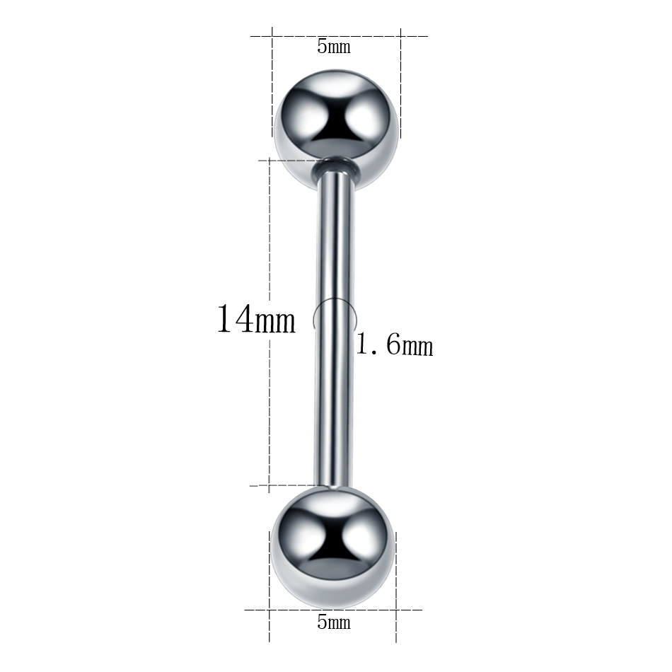 1PC 14G 16G Titanium Công Nghi - đánh giá và giá Body Jewelry Industrial