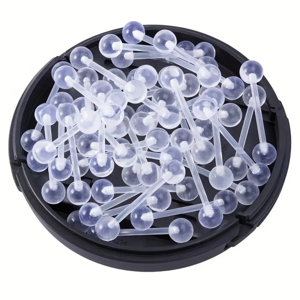 JKC Store 10pcs Acrylic Barbel - đánh giá và giá Body Jewelry Store